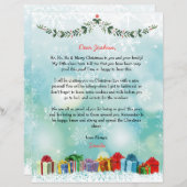 Gepersonaliseerde Santa Letter van de Noordpool (Voorkant / Achterkant)