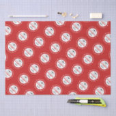 Gepersonaliseerde Santa North Pole Express Tissuepapier (Craft)