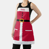 Gepersonaliseerde Santa Schort Christmas Baking Sc (Insitu)