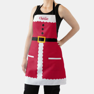 Gepersonaliseerde Santa Schort Christmas Baking Sc