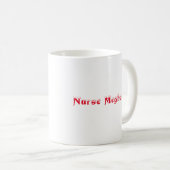 Gepersonaliseerde Santa's Favoriete Nurse Mok (Voorkant rechts)