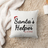 Gepersonaliseerde Santa's Little Helper, Kinder ke Kussen (Deken)