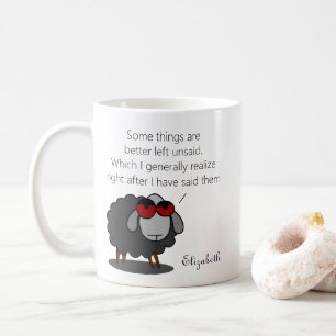 Gepersonaliseerde sarcasme Grappig Ongezegd Humor  Koffiemok