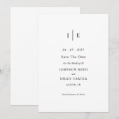 Gepersonaliseerde save the date (Voorkant / Achterkant)