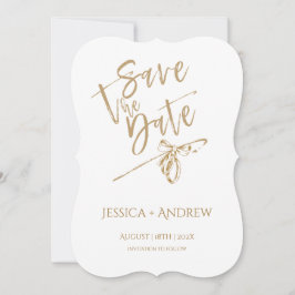 Gepersonaliseerde Save the Date Minimalistische Sj Kaart