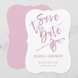 Gepersonaliseerde Save the Date Minimalistische Sj Kaart