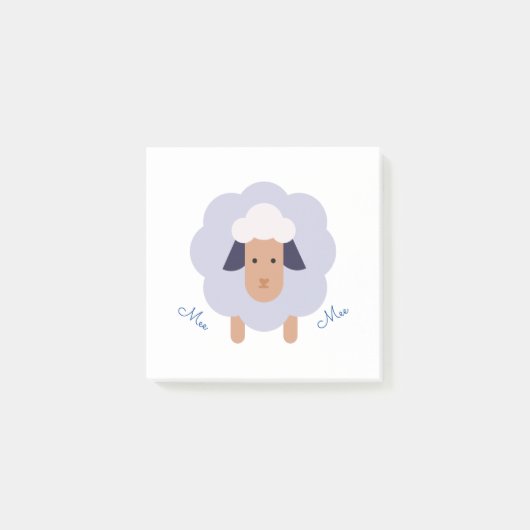 Gepersonaliseerde schapen post-it® notes (Voorkant)