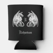 Gepersonaliseerde scharnierende wasbakens blikjeskoeler (Achterkant)