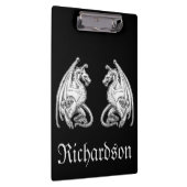 Gepersonaliseerde scharnierende wasbakens klembord (Rechts)