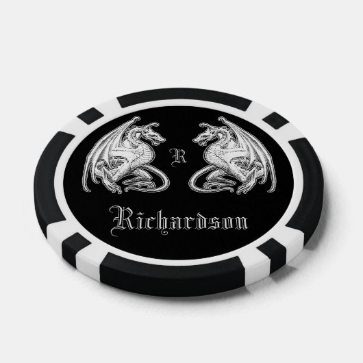Gepersonaliseerde scharnierende wasbakens poker chips (Enkel)