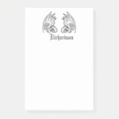 Gepersonaliseerde scharnierende wasbakens post-it® notes (Voorkant)