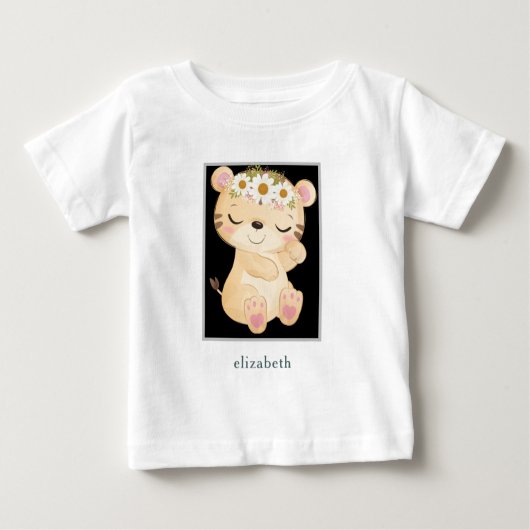 Gepersonaliseerde Schattige Baby Racoon (Voorkant)