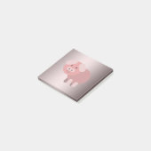 Gepersonaliseerde schattige haarbiggetjes post-it® notes (Schuin)