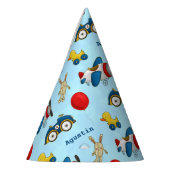 Gepersonaliseerde schattige Kinder speelgoed patro Feesthoedjes (Links)