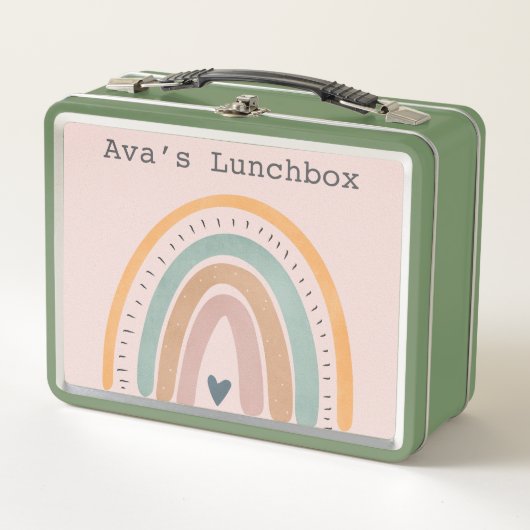 Gepersonaliseerde schattige lunchbox (Voorkant)