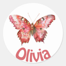 Gepersonaliseerde schattige sticker / zeehond clas