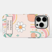 Gepersonaliseerde Schattige Terug naar school | Vo Case-Mate iPhone Case (Achterkant (horizontaal))