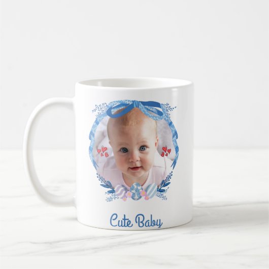 Gepersonaliseerde Schattigee Baby | Modern | Koffiemok (Links)