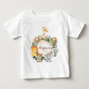 Gepersonaliseerde Schattigee Baby Oerwoud Safari D