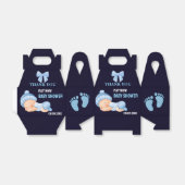Gepersonaliseerde Schattigee Baby shower gunstboxe Bedankdoosjes (Uitgevouwen)