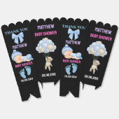 Gepersonaliseerde Schattigee Baby shower gunstboxe Bedankdoosjes (Ongevouwen)