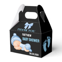 Gepersonaliseerde Schattigee Baby shower gunstboxe