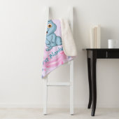  Gepersonaliseerde Schattigee Bunny Baby Deken (In situ)