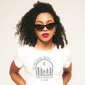 Gepersonaliseerde Schattigee Camping Bachelorette  T-shirt