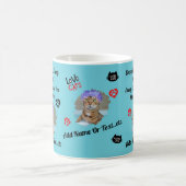 Gepersonaliseerde Schattigee Cat Mok voor Cat Love (Center)