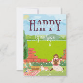 Gepersonaliseerde Schattigee Cat-Tage Picknick Ver (Voorkant)