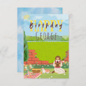 Gepersonaliseerde Schattigee Cat-Tage Picknick Ver (Voorkant / Achterkant)