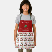 Gepersonaliseerde Schattigee Christmas Cupcakes Ki Schort (Insitu)