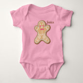 Gepersonaliseerde Schattigee cookie Romper (Voorkant)