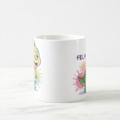 Gepersonaliseerde Schattigee Dinosaurus Mok – Cust (Center)