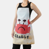 Gepersonaliseerde Schattigee en eenvoudige Crabby Schort (Insitu)