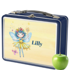Gepersonaliseerde Schattigee Fairy Kinder Metal Lu