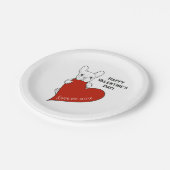 Gepersonaliseerde Schattigee Franse Bulldog met ee Papieren Bordje (Gekanteld)