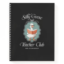 Gepersonaliseerde Schattigee Gekke Goose Teacher C