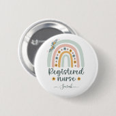 Gepersonaliseerde Schattigee geregistreerde verple Ronde Button 5,7 Cm (Voorkant /achterkant)