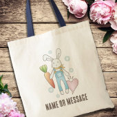 Gepersonaliseerde Schattigee gevulde dierlijke kon Tote Bag
