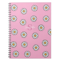 Gepersonaliseerde Schattigee girly witte daisy flo