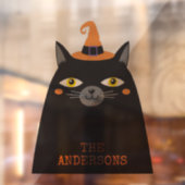 Gepersonaliseerde Schattigee grillige Halloween Bl Raamsticker (Vel 2)