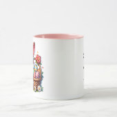 Gepersonaliseerde Schattigee Happy Easter Mom Mok (Midden)