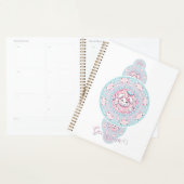 Gepersonaliseerde Schattigee Kawaii Bunny Ornament Planner (Display)