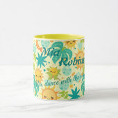 Gepersonaliseerde Schattigee Kawaii Kinderen, met Mok (Midden)