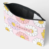 Gepersonaliseerde Schattigee Kawaii Pastel Daisy F Etui (Open)