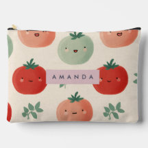 Gepersonaliseerde Schattigee Kawaii Pastel Tomaat 