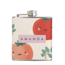 Gepersonaliseerde Schattigee Kawaii Pastel Tomaat 