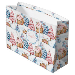 Gepersonaliseerde Schattigee Kerst Gingerbread Hou Groot Cadeauzakje