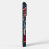 Gepersonaliseerde Schattigee Kerst Kawaii Fox Dot  Case-Mate iPhone Case (Achterkant / Rechts)